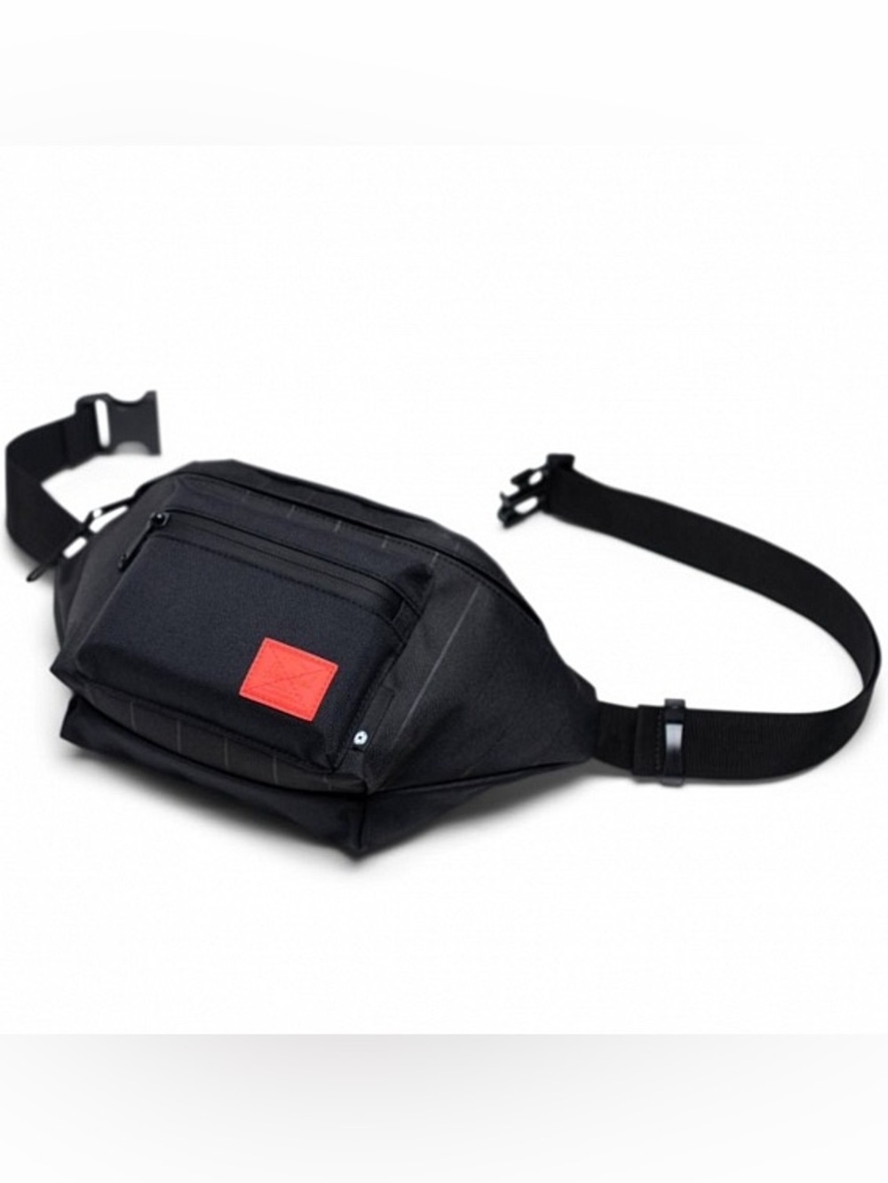 Herschel x Star Wars Seventeen Hip Pack black Striped red logo patch